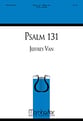 Psalm 131 SATB choral sheet music cover